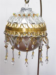 silver & gold Christmas ornament