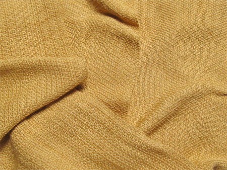 Honey bamboo  handwoven scarf