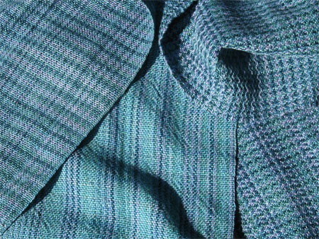 Copper Egyptian cotton handwoven scarf