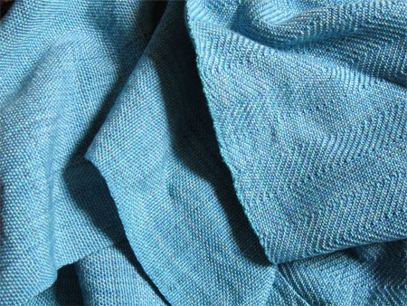 Copper Egyptian cotton handwoven scarf