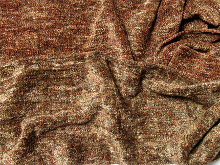 Vegetation rayon chenille scarf