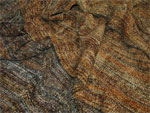 Chino rayon chenille handwoven scarf