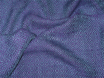 Amethyst & Sapphire handwoven scarf