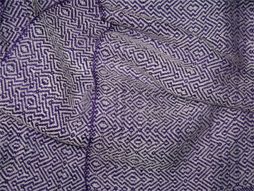 Amethyst & Snow handwoven scarf