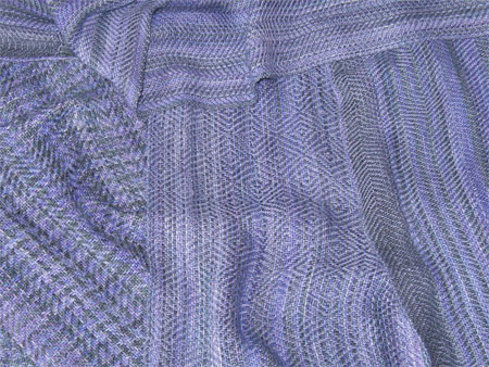 Moccasin bamboo cotton handwoven scarf