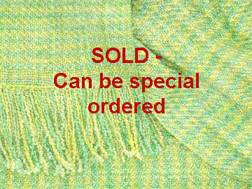 Ireland rayon boucle handwoven scarf