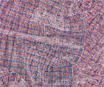 Fairy Dust rayon chenille handwoven scarf