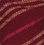Burgundy stripes handwoven wool and mohair scarf