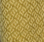 Golden sage handwoven wool and alpaca handwoven scarf